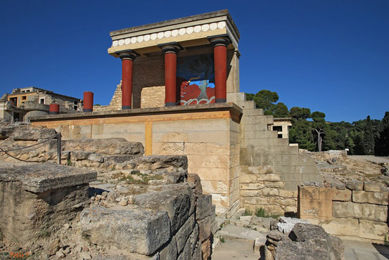 Minoische Palast von Knossos